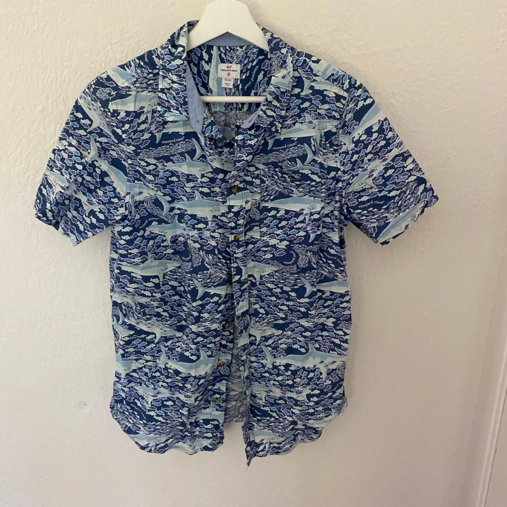 Vineyard vines for target Hawaiian button down shirt - Picture 1 of 5